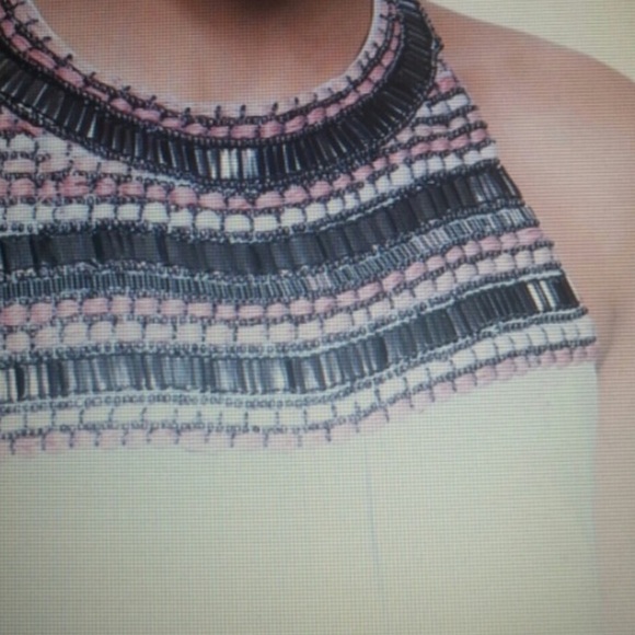 NWT Zara Off-White Long Grecian Dress Size Medium - Picture 3 of 7